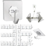 Adhesive Wall Hooks – Damage-Free Wall Hooks for Rental Homes with Strict Safety Rules