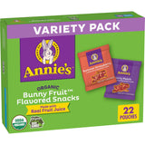 Annie's Organic Bunny Fruit Snacks – After-School Pantry Snack Parents Trust for Kids, 22 ct Box