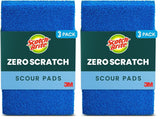 Scotch-Brite Zero Scratch Scouring Pad – Non-Scratch Cleaning Pad for Homes With Children, Toddlers, and Playrooms