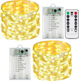 Avaspark Dimmable Starry String Lights 3-Pack 78FT – Soft Glow Decor for Fireplace Mantel, Shelves, and Cozy Evenings