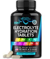 Electrolyte Tablets – Trail-Ready Hydration for Hiking, Cycling and Heat Exposure, Portable Bottle