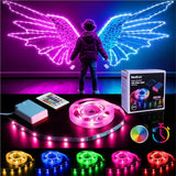 GlowGlide LED Strip with Remote – Safe Battery Powered Accent Light for Nursery, Bedroom, and Play Area