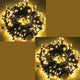 Warm White (33 Ft 100 LED) - 2 Pack(Black Wire)
