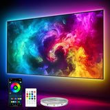 PANGTON VILLA Minimalist TV Light Strip – Single Cable Setup with No Extra Adapter Needed