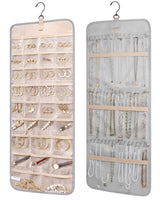 BAGSMART Necklace and Earring Organizer – Housewarming Gift for Women, Wall and Door Hanging Storage