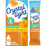 Crystal Light Immunity Support Powdered Drink Mix – Patio and Backyard Refreshment, Portable Vitamin Water with Probiotics for Outdoor Dining