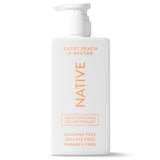 Native Moisturizing Conditioner Sweet Peach & Nectar – Family Bathroom Friendly Haircare for Sensitive Skin