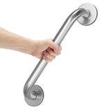 AmazerBath Brushed Nickel Grab Bar – Modern Bathroom Hardware with Hidden Safety Function
