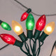 C9 Incandescent - Clear Red/White/Green