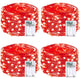 Red - 4 pack 50 LED
