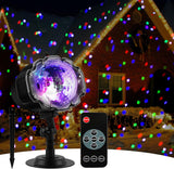 Battery Snowfall Projector – Safe Indoor Holiday Lighting for Nurseries and Playrooms