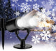 Dual-head Snowflake Projector Light without Timer