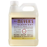 Mrs. Meyer's Clean Day Hand Soap Refill – Mood-Setting Compassion Flower Fragrance for Powder Room and Guest Bath, 33 Fl Oz