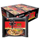 Nongshim Shin Ramyun Black – Cozy Night-In Meal for Stress Relief Evenings, Authentic Korean Ramen Bulk