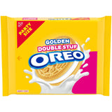 OREO Double Stuf Golden Sandwich Cookies Holiday Hostess Gift, Party Size Resealable 24.95 oz