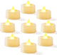Warm White Light, White Base - Pack of 12