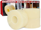 Birllaid Seamless Window Sealing Tape – Simple, Strip-Free Draft Protection for Intentional Living Spaces, 165 FT