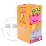 Scrub Daddy 6ct Kitchen Cleaner – 8-Week Durability Reduces Supply Restocking & Planning Time