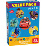 Disney Pixar Fruit Flavored Snacks – Gluten Free Kids Snacks for School Lunch Boxes, 22 Individually Wrapped Pouches