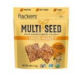 Flackers Organic Rosemary Flaxseed Crackers – Clean Label Crunch for Post-Workout Wellness Routines