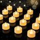 Warm White Light, Ivory Shell - 12-Pack