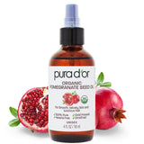 PURA D'OR USDA Organic Pomegranate Oil - Streamlined Beauty Essential for Intentional Living and Clean Design