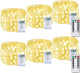 Warm White - 6PK（60LED with Remote）