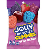JOLLY RANCHER Very Berry Gummies – Valentine's Day Candy Gift for Her and Cozy Self-Care Treats, 6.5 oz