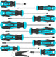 10-Piece Screwdrivers Set (Blue)