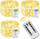 Warm White - 3PK（60LED with Remote）