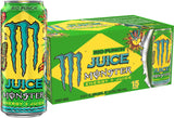Monster Energy Rio Punch, Focus Drink for Home Office and Shift Work, Energy Plus Juice Blend, 15 Pack