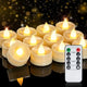 Warm White Glow, Ivory Base - Pack of 12