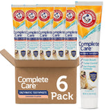 Arm & Hammer Complete Care Enzymatic Dog Toothpaste – Pet Wellness Ritual for Daily Plaque Control, 6.2 Oz