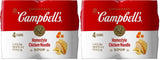 Campbell's Homestyle Chicken Noodle Soup – Commuter Car Side Dish for Long Drives, No Cleanup Required