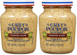 Grey Poupon Country Dijon Mustard – Premium Gourmet Pantry Staple for Elevated Home Cooking