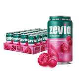 Zevia Rainbow Variety Zero Sugar Soda 24-Pack – Lightweight 12 oz Cans for Outdoor Dining Road Trips and Tailgates