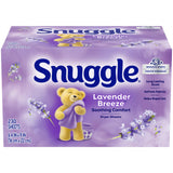 Snuggle Lavender Breeze Dryer Sheets 230 Ct, Soothing Comfort for Personal Care Routine, Reduces Static and Wrinkles