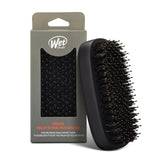 Wet Brush Shine Enhancer Hair Brush – Compact Minimalist Grooming Brush, One-Hand Detangler for Short Hair and Beards