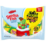 SOUR PATCH KIDS and SWEDISH FISH Mini Candy Variety Pack – Workplace Halloween Candy Bowl and Coworker Pick-Me-Up, 22 Snack Packs