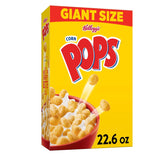 Kellogg's Corn Pops Cereal – Tote-Bag Snack for Meetings and On-the-Go Professionals, Giant Box