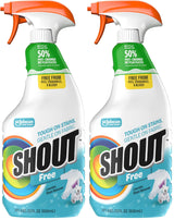 Shout Free Laundry Spray for Sensitive Households – Dye-Free Pre-Treat for Wellness-Focused Wardrobe Care, 22oz