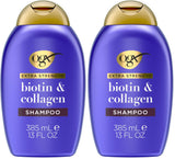 OGX Thick & Full + Biotin Collagen Volumizing Shampoo for Color-Treated Hair – Stress-Relief Shower Scent with Volumizing Benefits, 13 Fl Oz