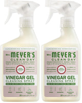 Mrs. Meyer's Clean Day Vinegar Gel Spray – Streamlined Apple Blossom Bathroom Care for Less-Is-More Living