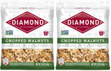 Diamond of California Chopped Walnuts - Omega-3 Snack Topper for Heart-Healthy Meal Prep, 2.25 oz Pouch