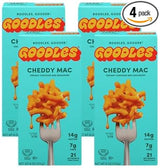 Goodles Cheddy Mac Real Cheese Macaroni - Fiber and Prebiotic Enriched Bowl for Mindful Snacking