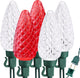 Red & Cool White - 100 LED