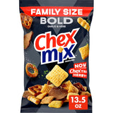 Chex Mix Bold Garlic and Herb Snack Mix – Shared Kitchen Snack for Co-Working Spaces and Office Break Areas, 13.5 oz