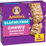 Annie's Gluten Free Chewy Granola Bars – Wholesome Treat for Playdates and Daycare Bags, Certified Organic