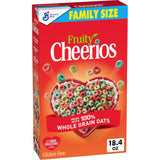 Fruity Cheerios Naturally Flavored Whole Grain Cereal – Fun Gluten Free Birthday Gift Basket Addition for Kids and Adults, 18.4 oz