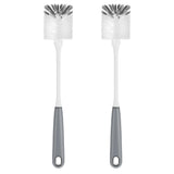 MR.SIGA 12.9 Inch Scrub Brush – Healthy Lifestyle Accessory for Yoga Studio Bags and Daily Smoothie Cups, 2 Pack